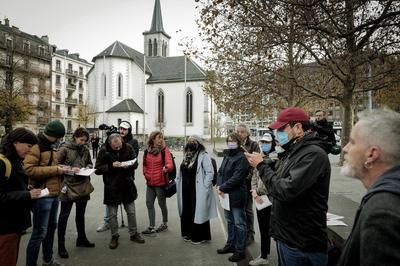 Manifestation à Genève – Soixante associations dressées contre le candidat Zemmour