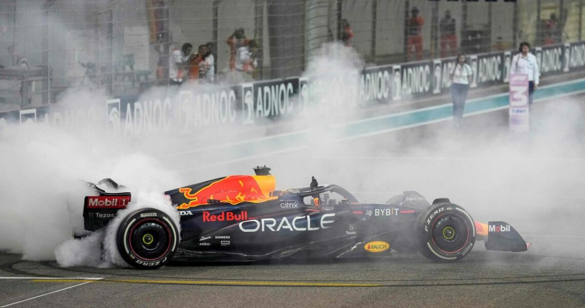 Max Verstappen a fait le spectacle à la fin du Grand Prix.