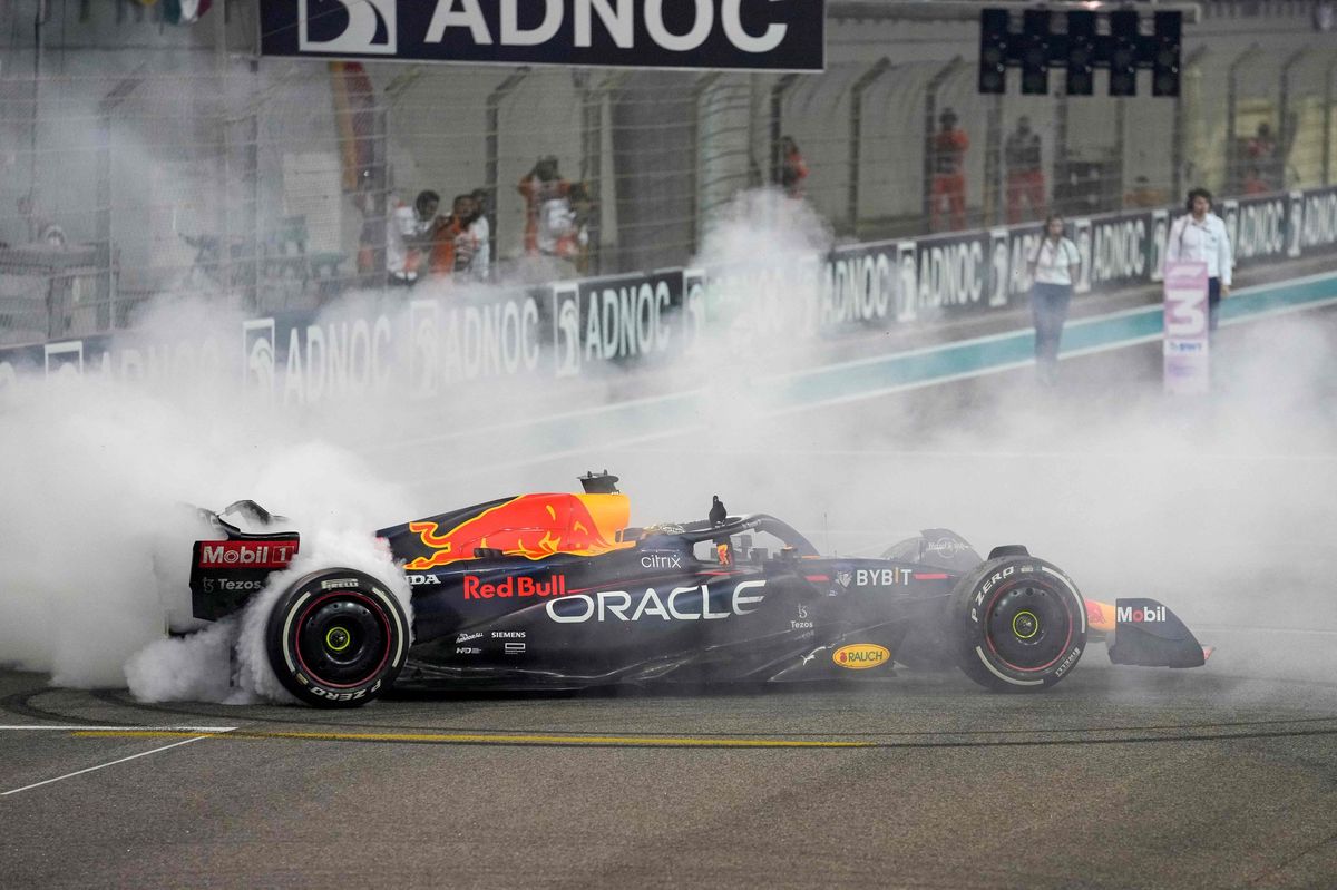 Max Verstappen a fait le spectacle à la fin du Grand Prix.