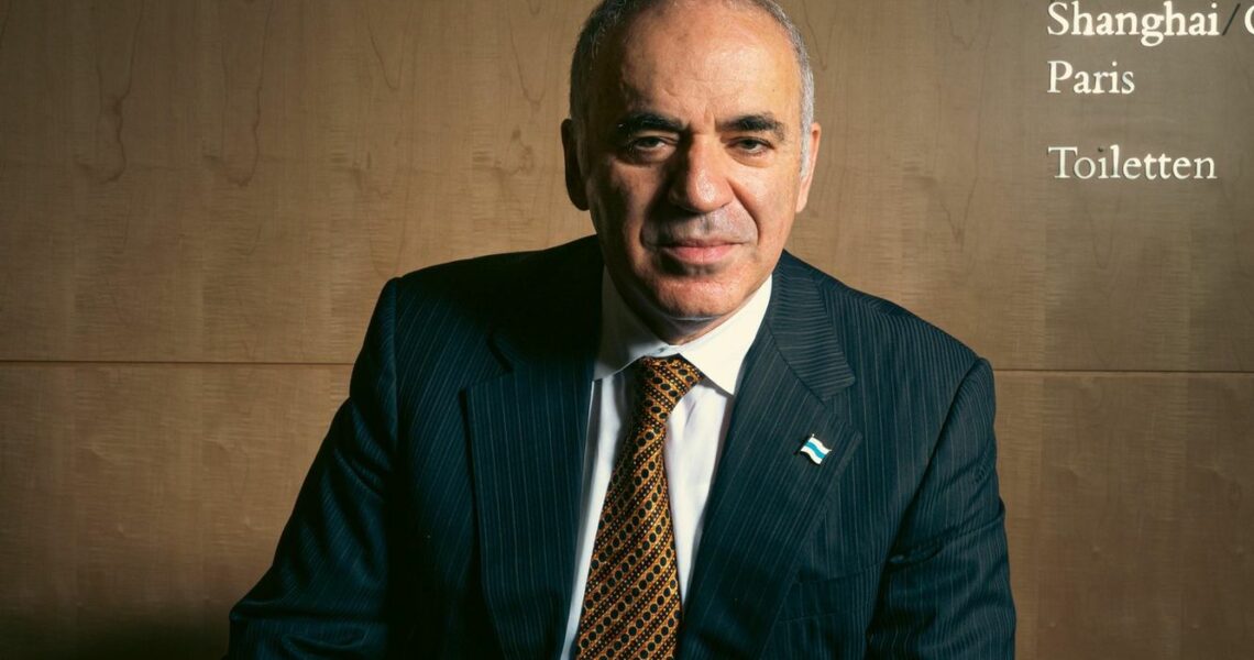 Garry Kasparov, légende des échecs et critique du Kremlin, de passage à Zurich: «Les dictateurs ne jouent pas aux échecs. Vladimir Poutine est un joueur de poker.»
