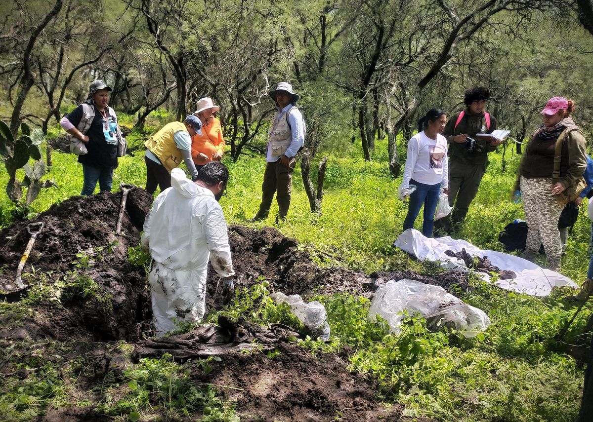 100’000 disparus au Mexique: Des mères fouillent le sol en quête de leurs proches