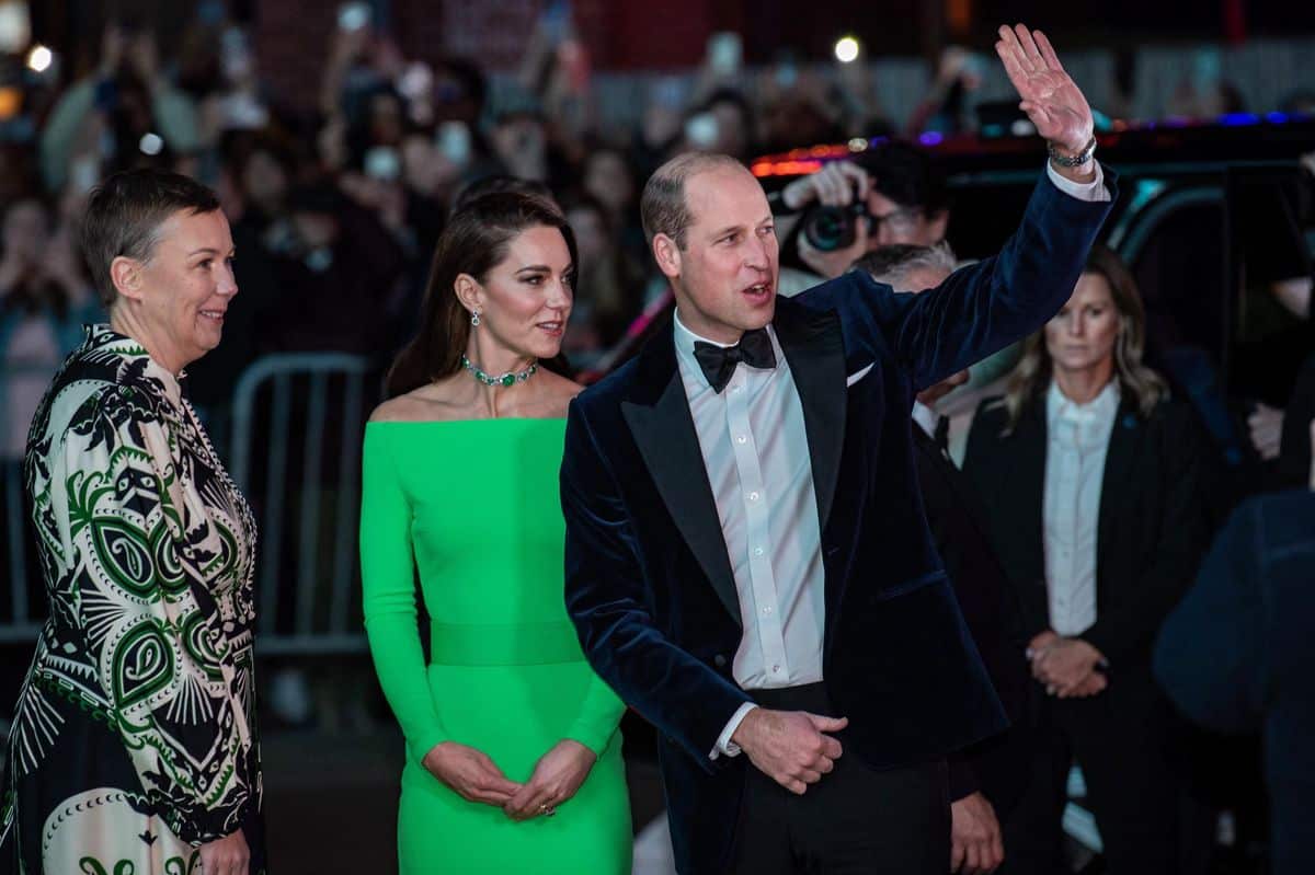Le prince et la princesse de Galles, William et Kate, à Boston, vendredi 4 novembre 2022.